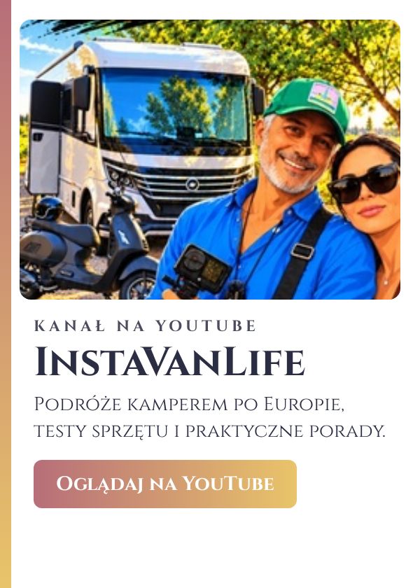 InstaVanLife – kanał o podróżach kamperem na YouTube